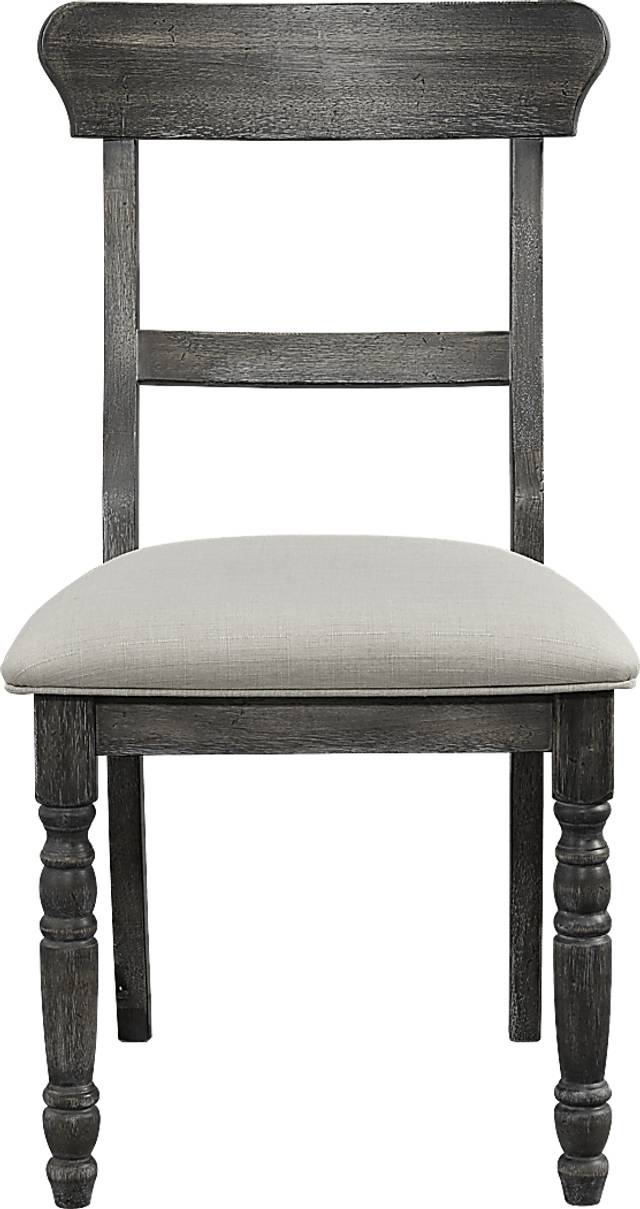 Willamina Black Side Chair, Set of 2 - Thumbnail - Image 3
