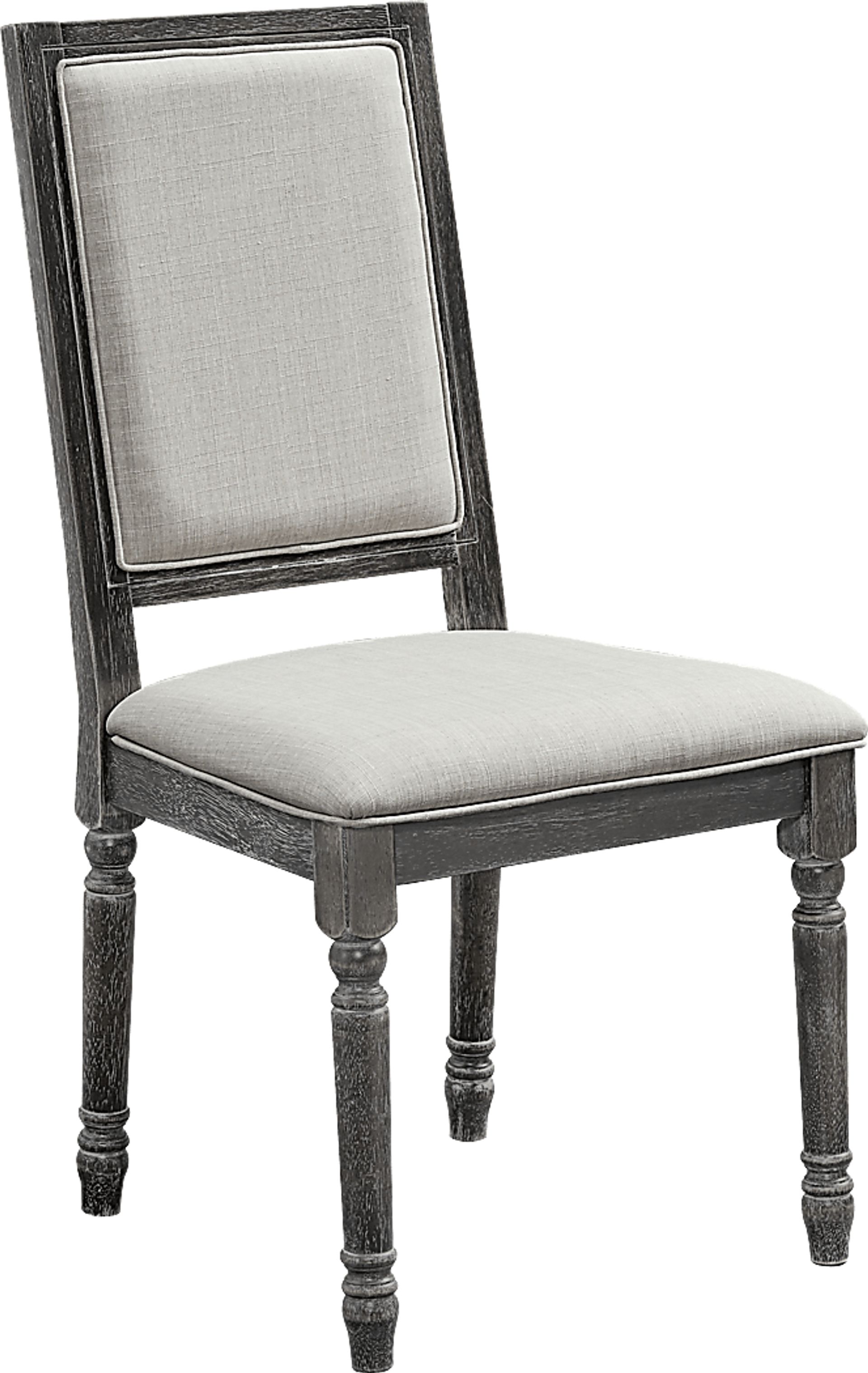 Willamina Gray Side Chair, Set of 2 - Image 2