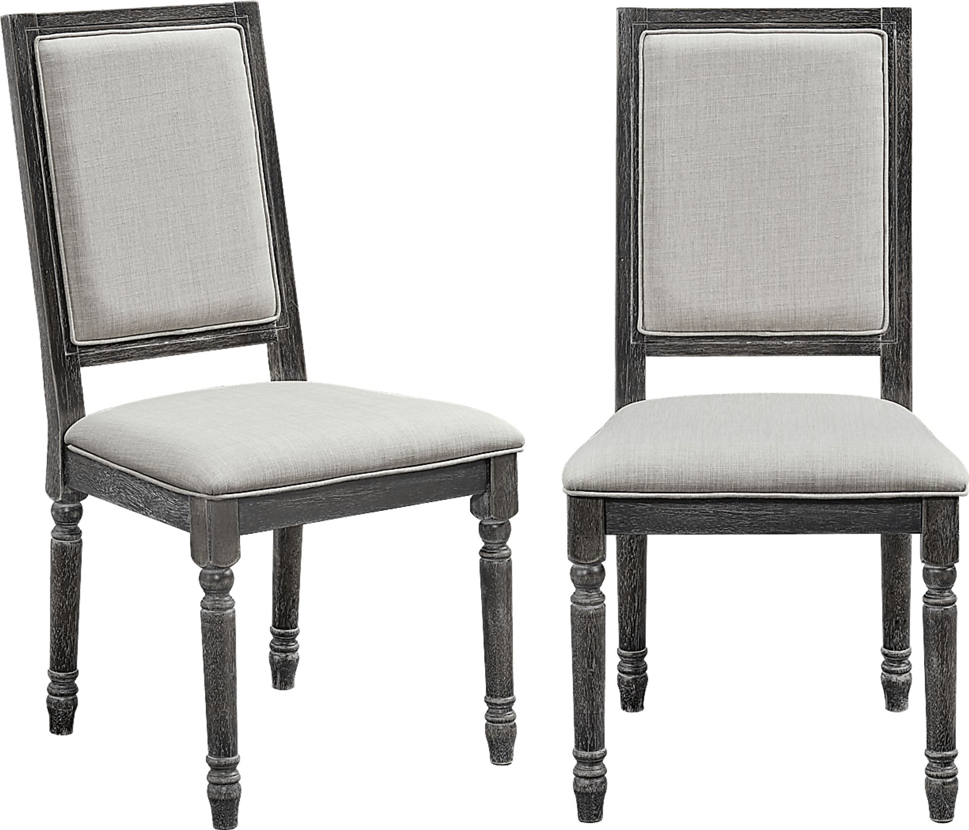 Willamina Gray Side Chair, Set of 2 - Image 1