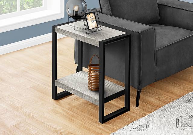 Willark Gray Side Table - Thumbnail - Image 2