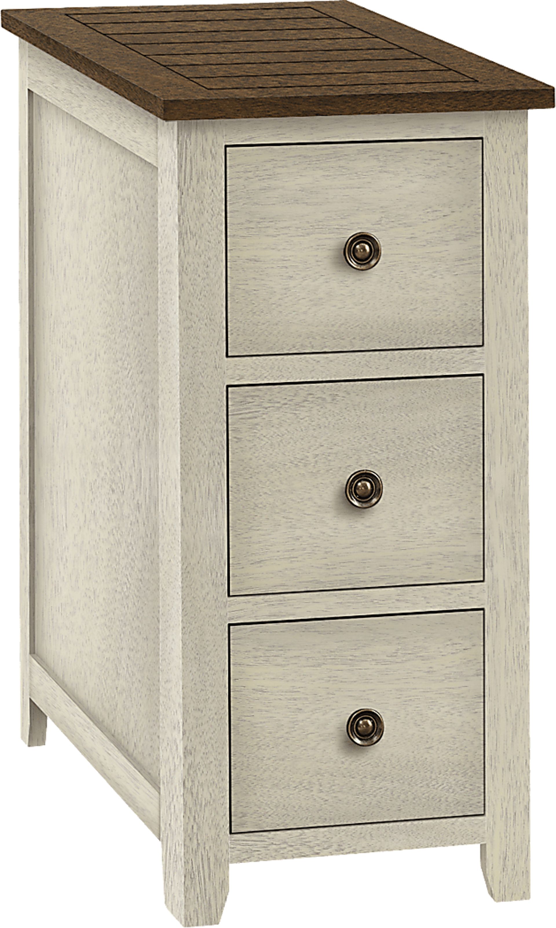 Willaura White Accent Table - Image 1