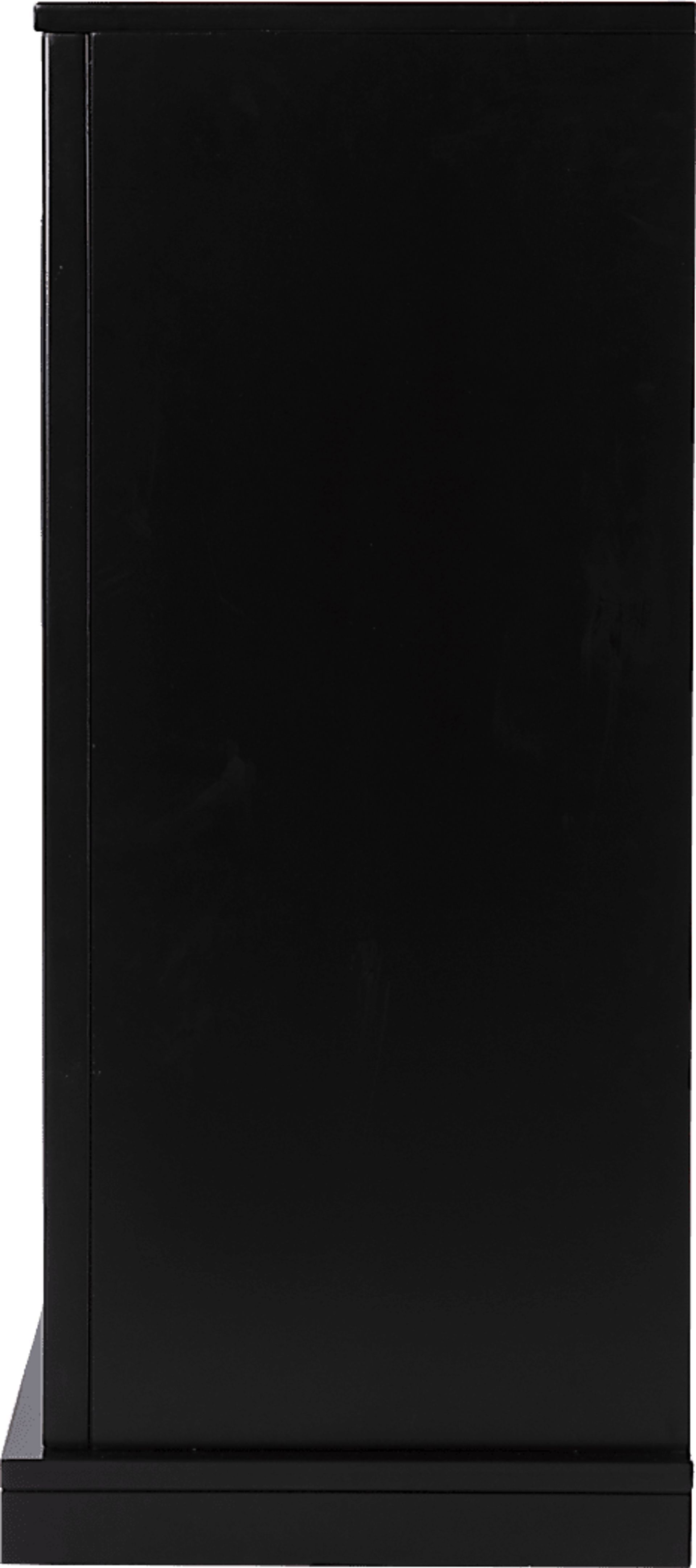 Willaurel IV Black 33 in. Console, With Touch Panel Electric Log Fireplace - Image 3