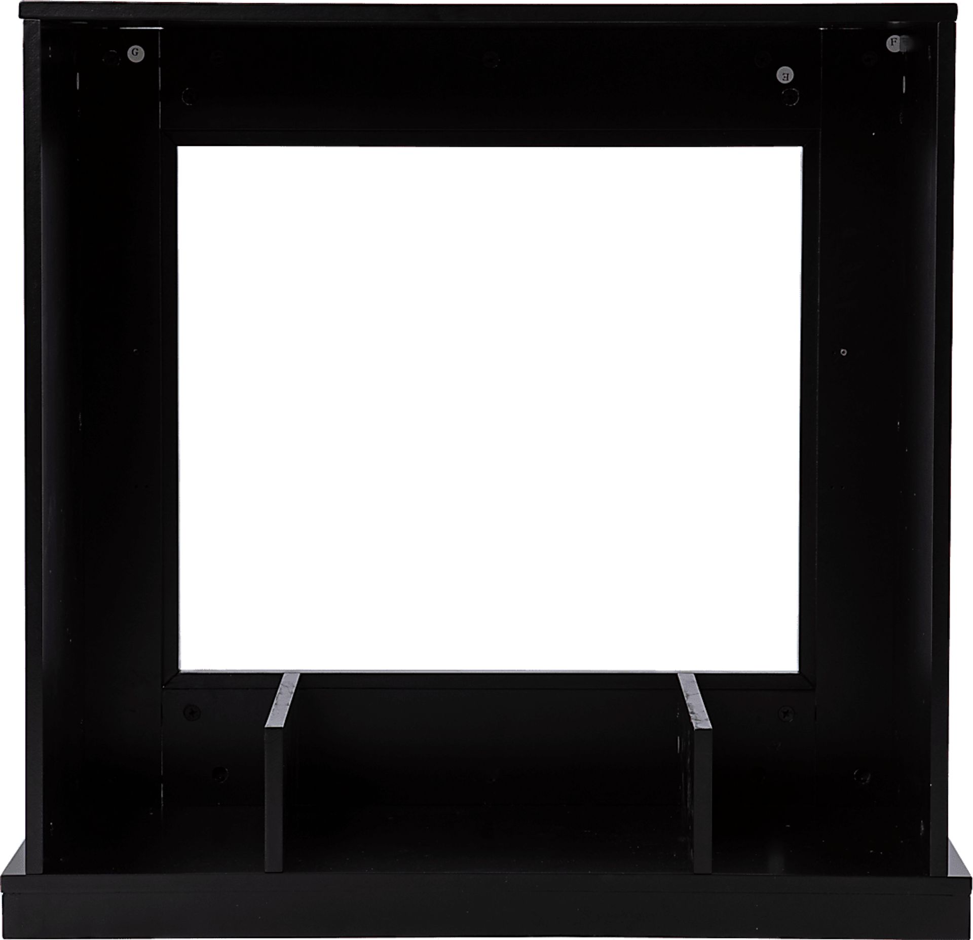 Willaurel II Black 33 in. Console With Electric Log Fireplace - Image 3