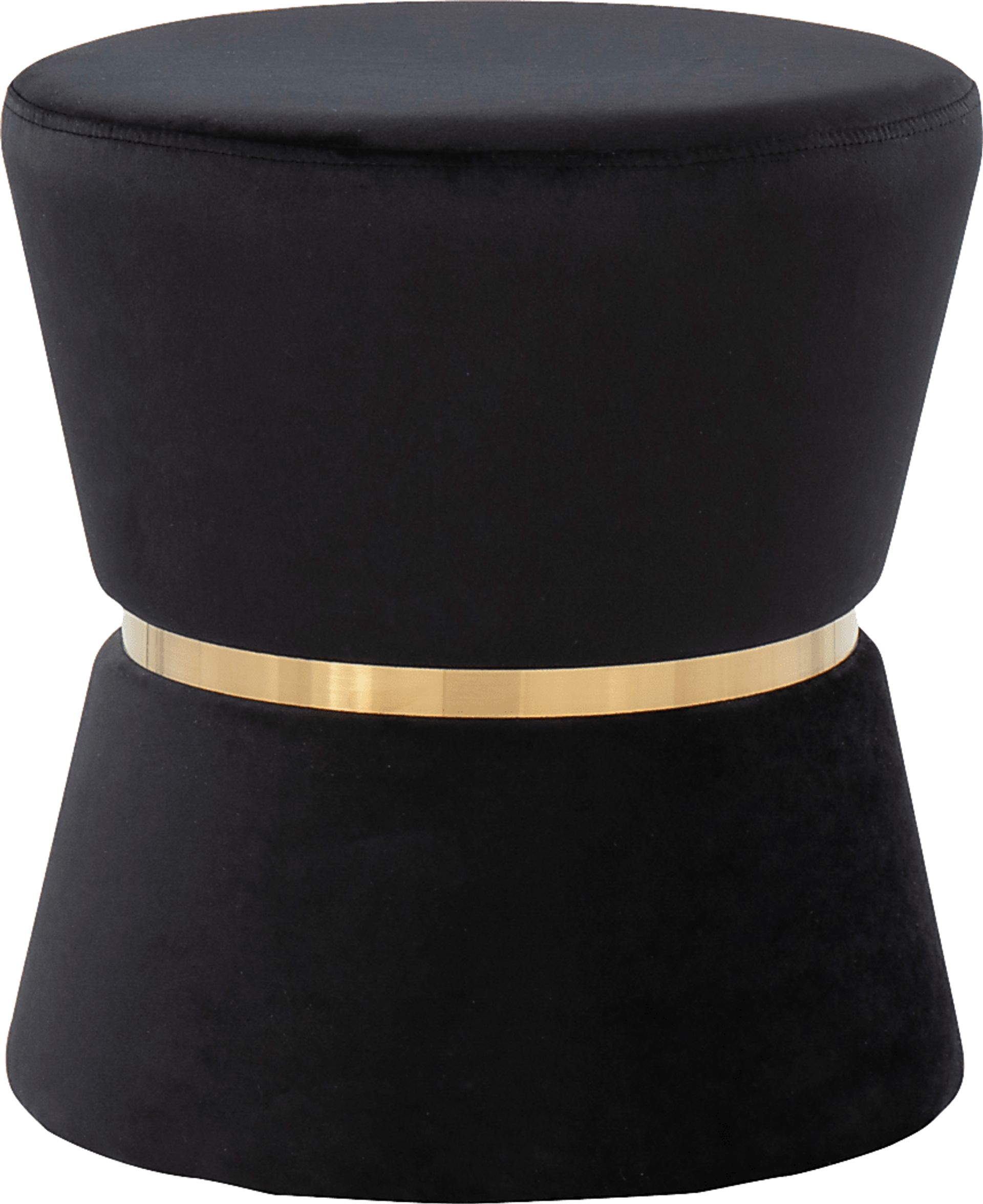 Willella Black Ottoman - Image 1