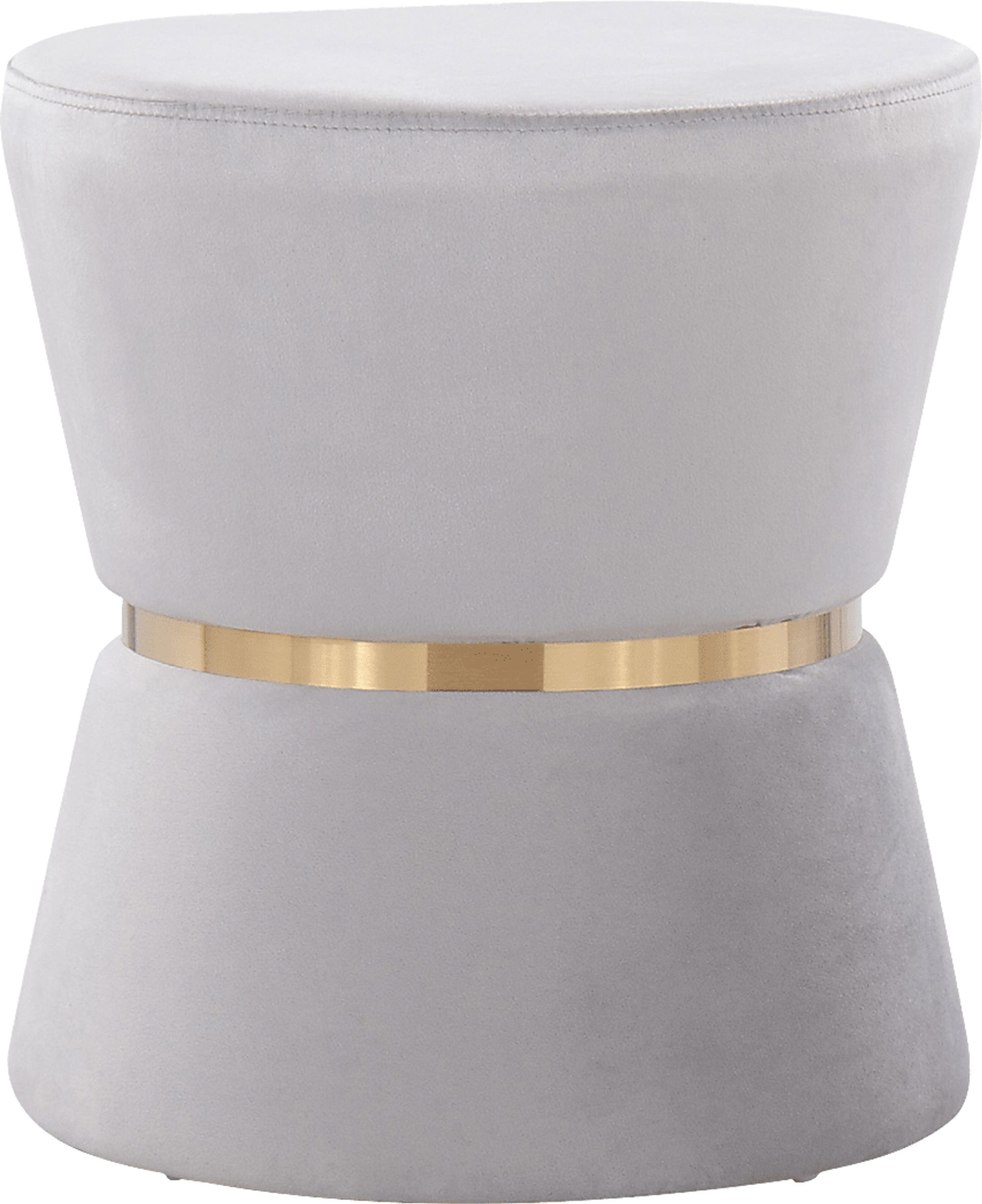 Willella Gray Ottoman - Image 1