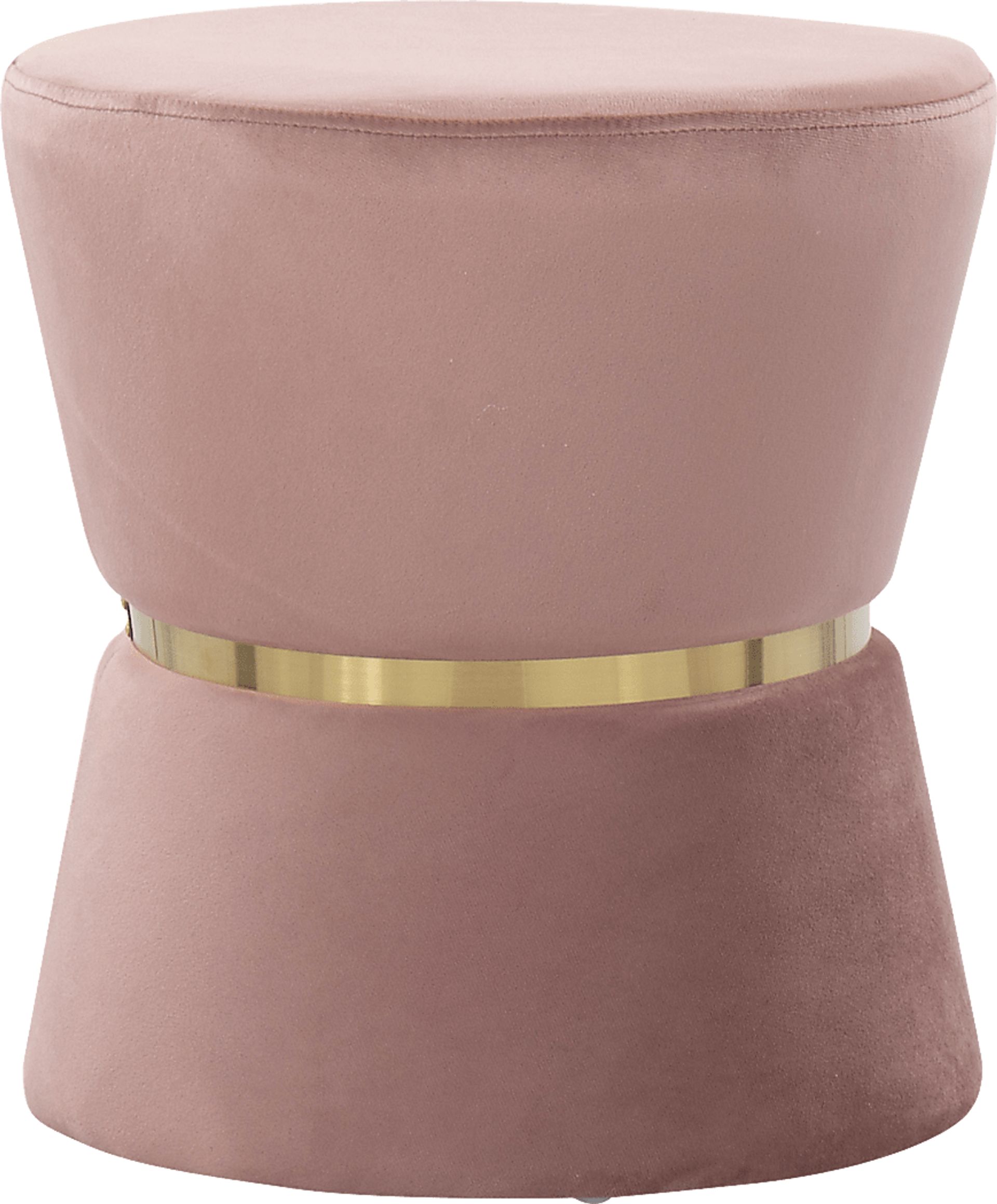 Willella Pink Ottoman - Image 1