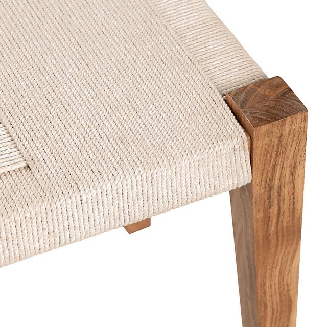 Willemite Brown Accent Bench - Thumbnail - Image 3