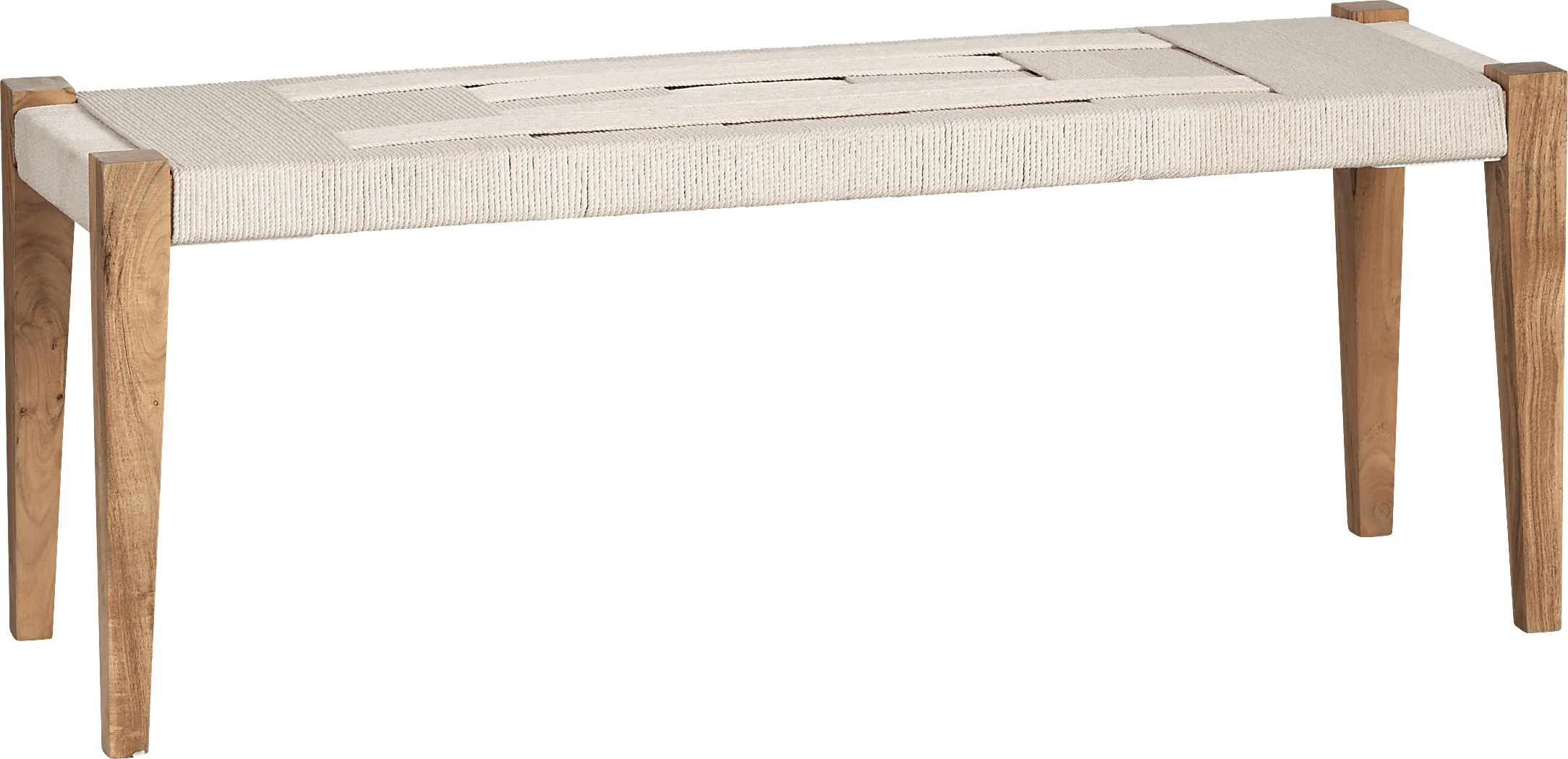 Willemite Brown Accent Bench