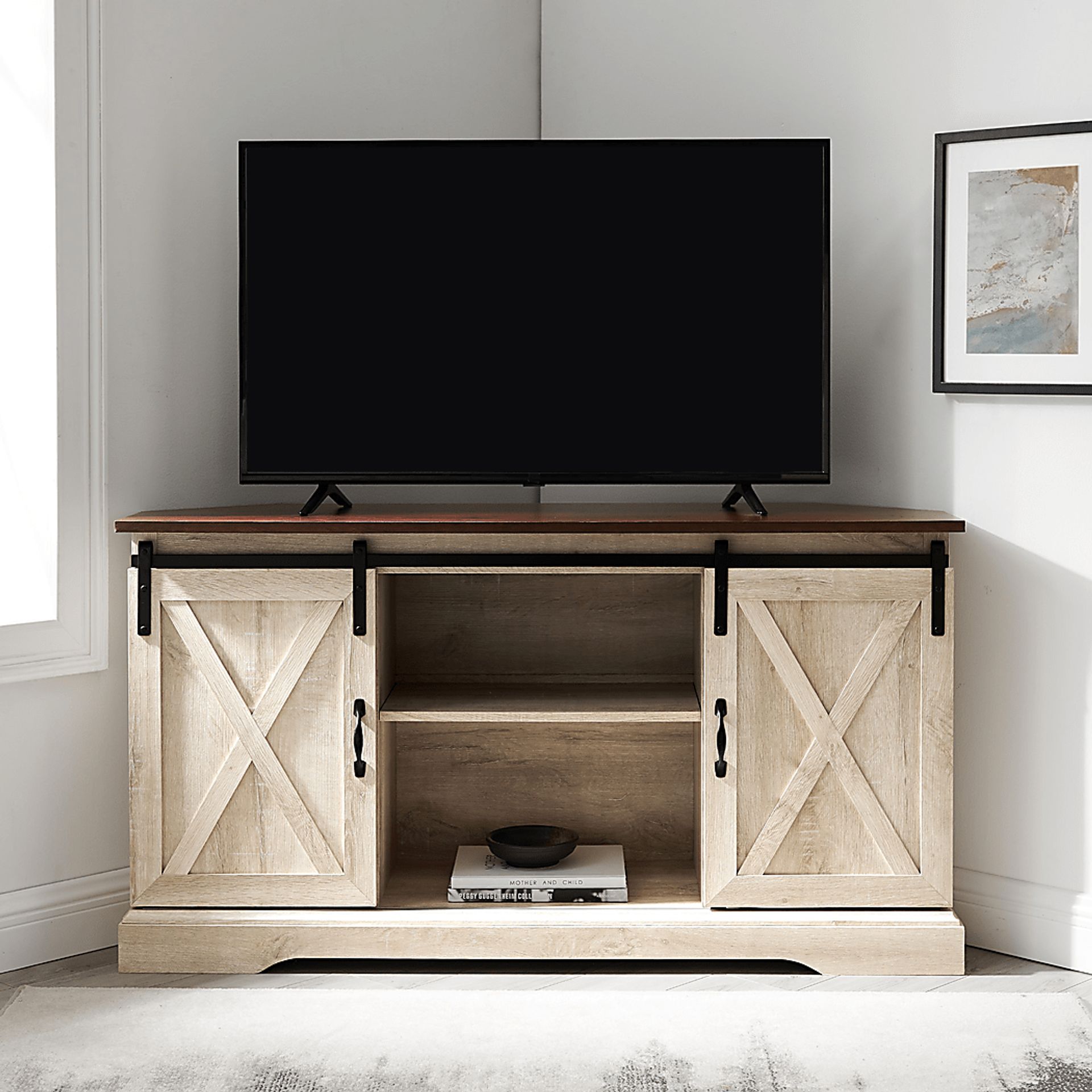 Willesdon Brown 52 in. Console - Image 5