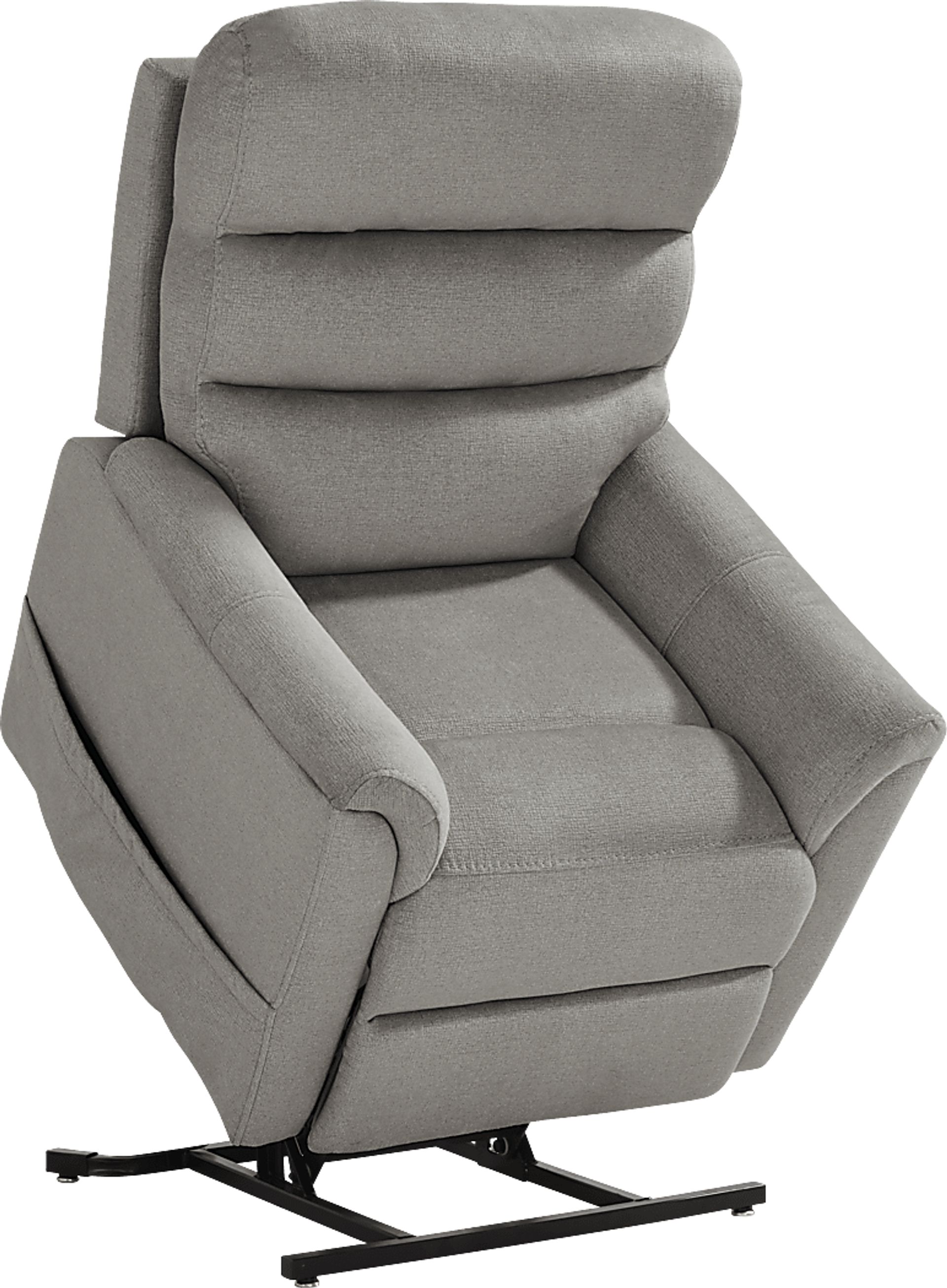 Willeta Gray Power Lift Recliner - Image 4