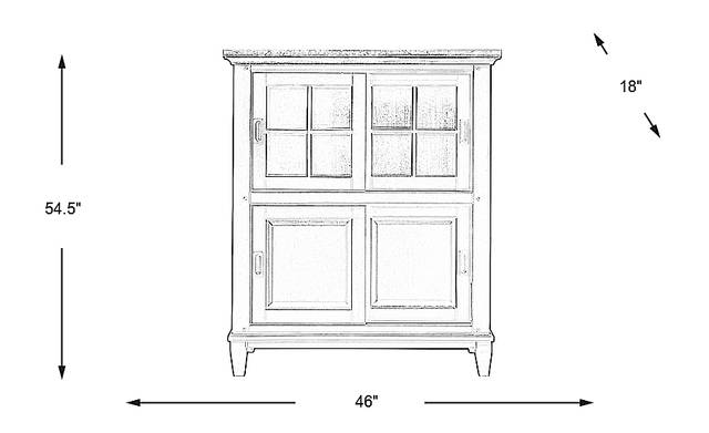 Dimension Image. Please refer to the Dimension Tab on this page for dimension details.