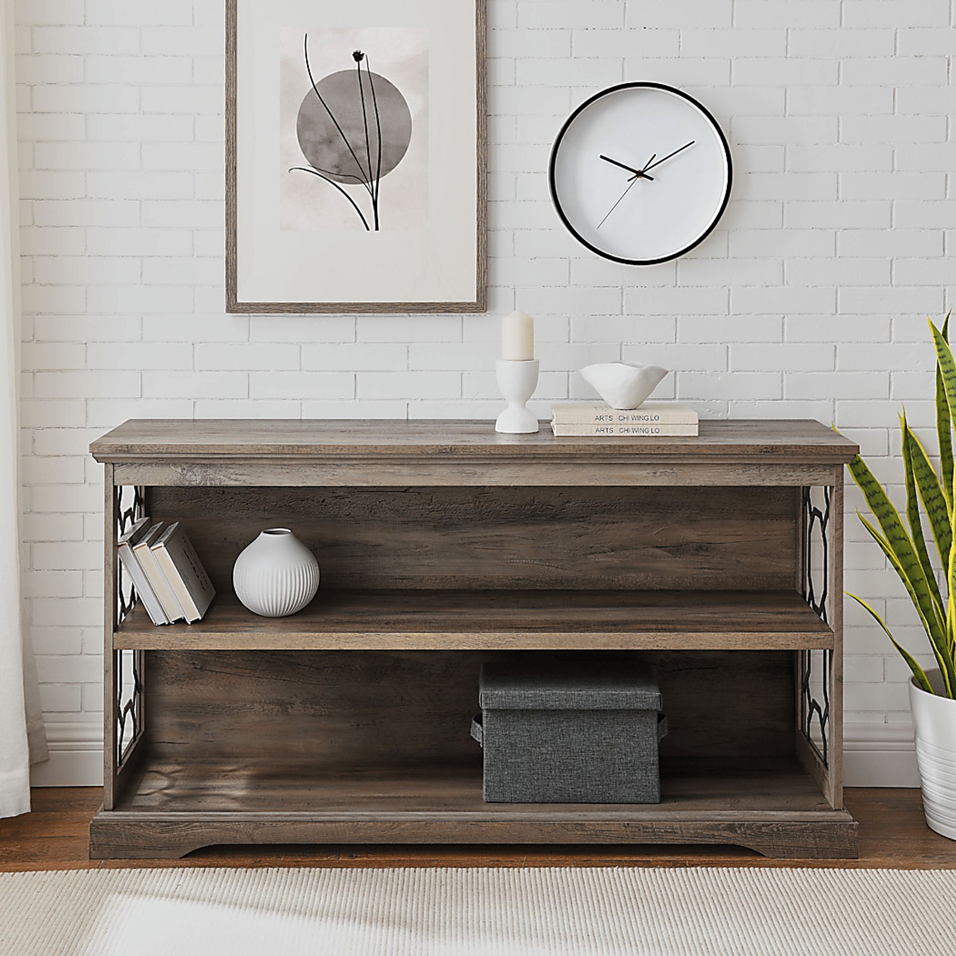 Willilyn Gray Bookcase - Image 5