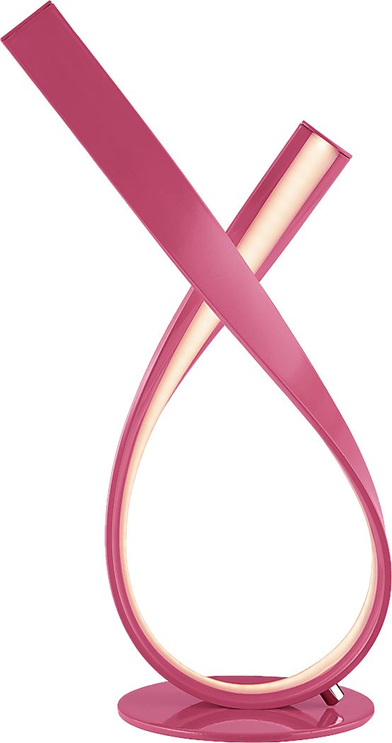 Williston Park Pink Table Lamp