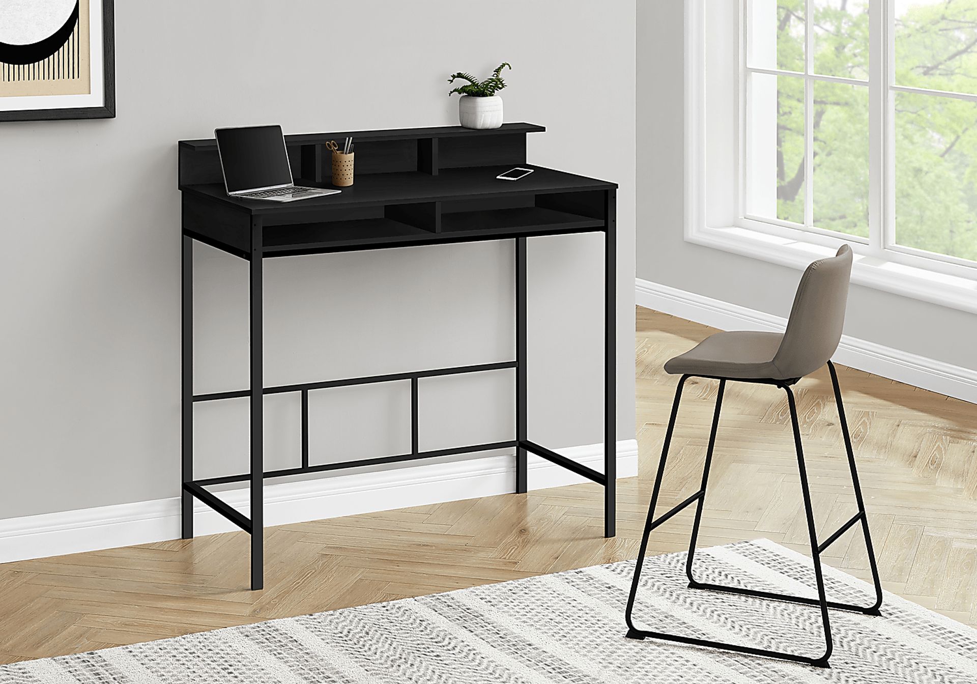 Willmerdean Black Desk - Image 3