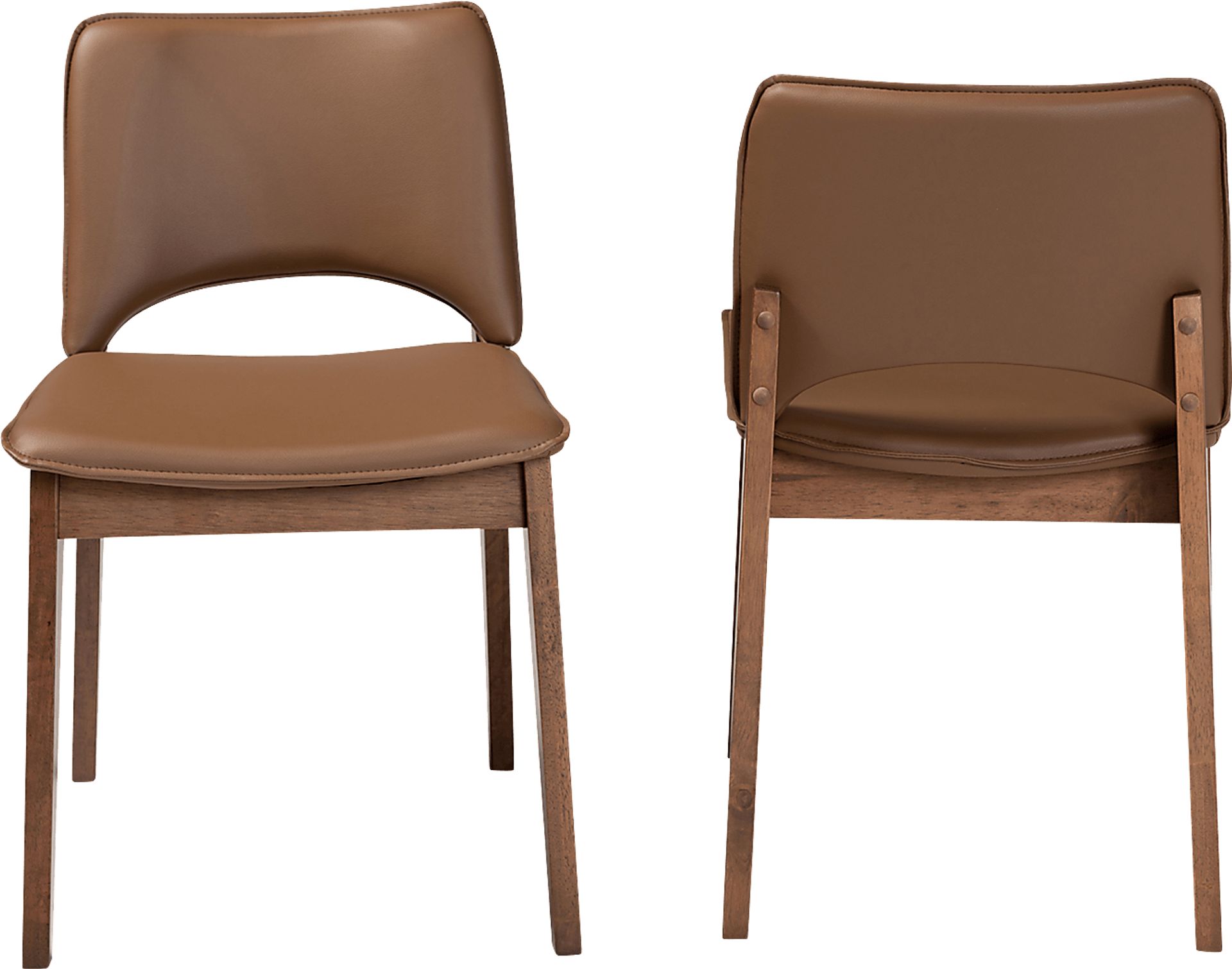 Willmohr Walnut Side Chair, Set of 2 - Image 2