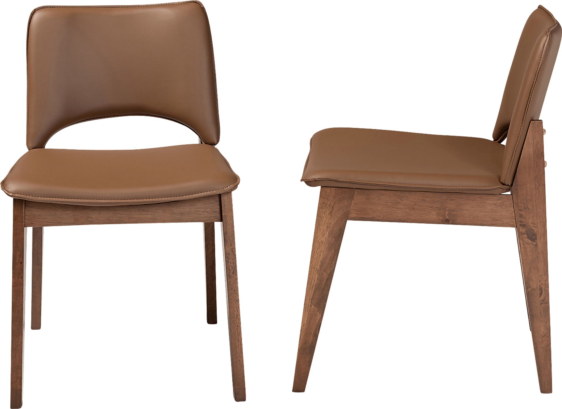 Willmohr Walnut Side Chair, Set of 2 - Image 3