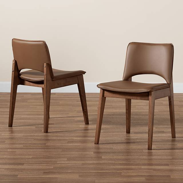 Willmohr Walnut Side Chair, Set of 2 - Thumbnail - Image 7