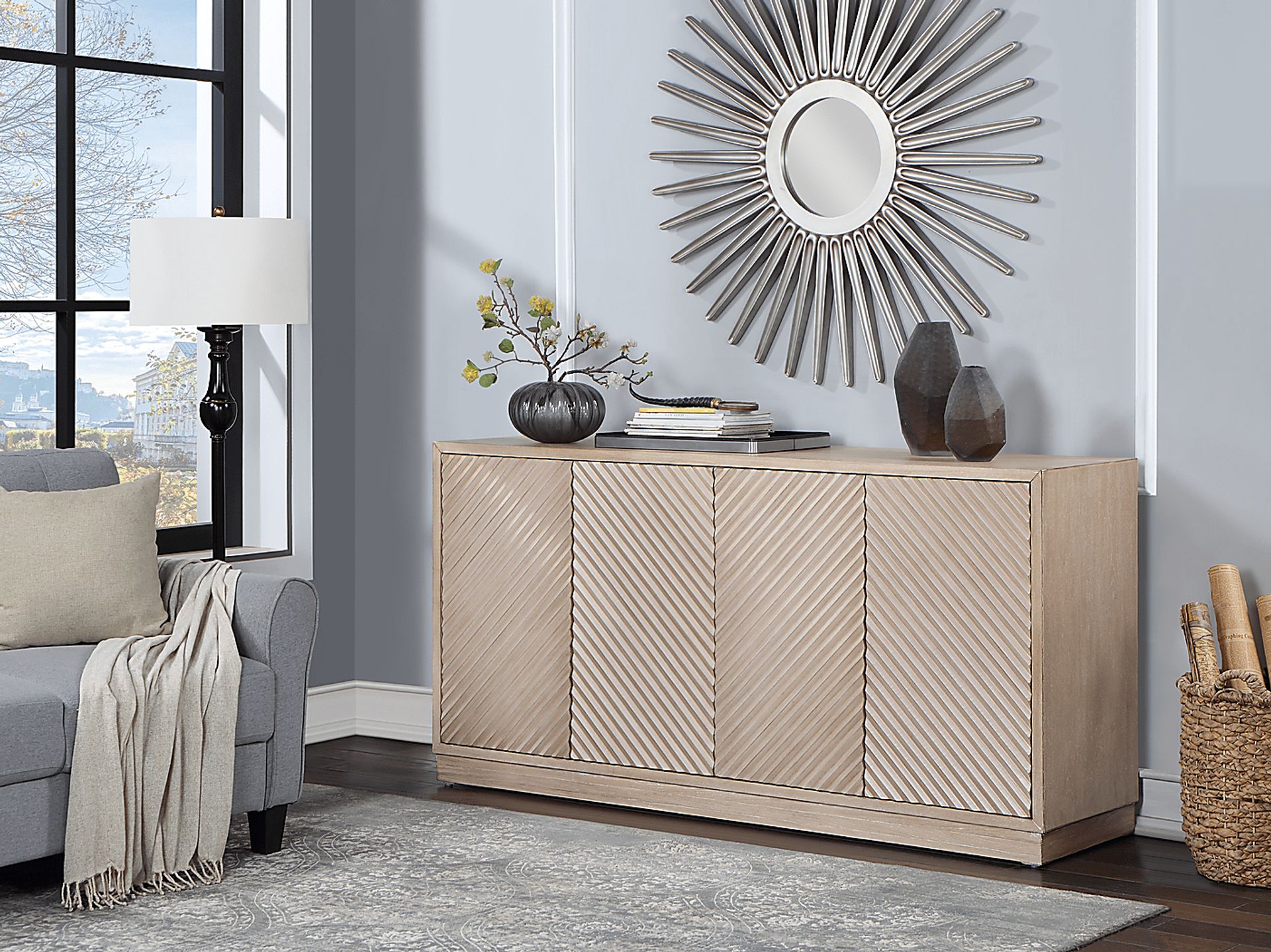 Willomett Natural Credenza - Image 2