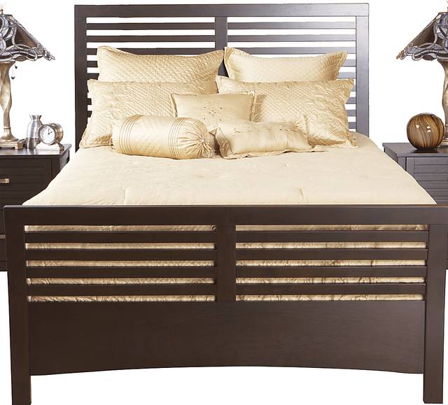 Willow Brook Espresso 3 Pc King Bed - Thumbnail - Image 1