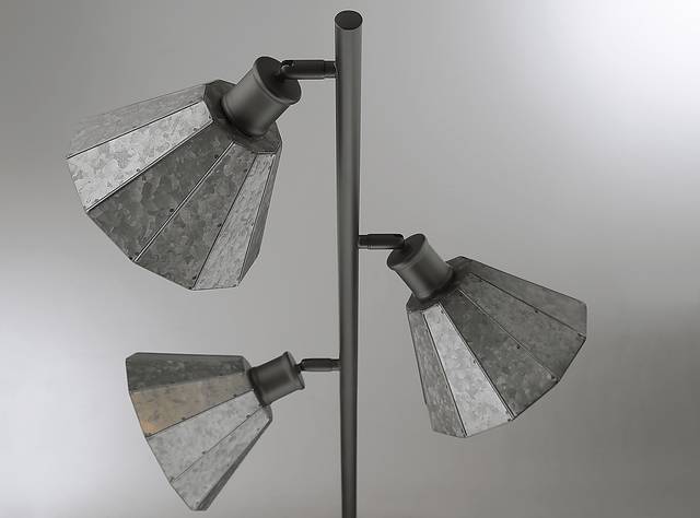 Willow Lane Gray Floor Lamp - Thumbnail - Image 2