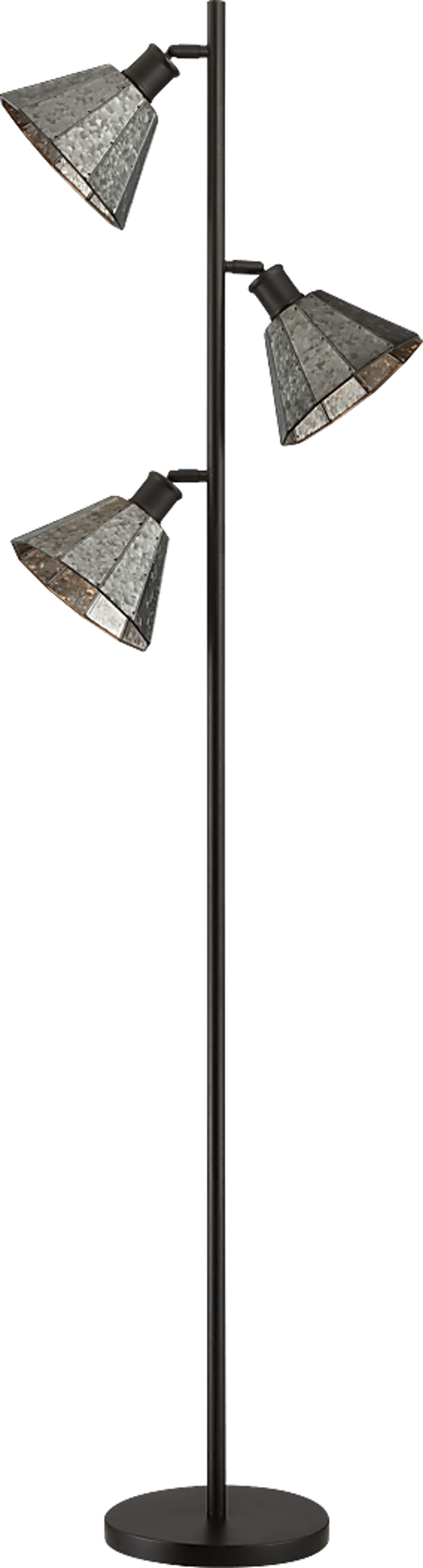 Willow Lane Gray Floor Lamp - Image 1