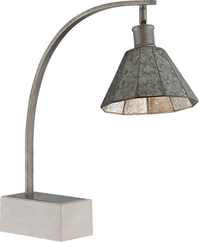 Willow Lane Gray Lamp - Thumbnail - Image 1