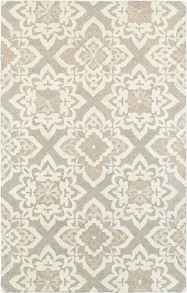 Willow Point Gray 5' x 8' Rug - Thumbnail - Image 1