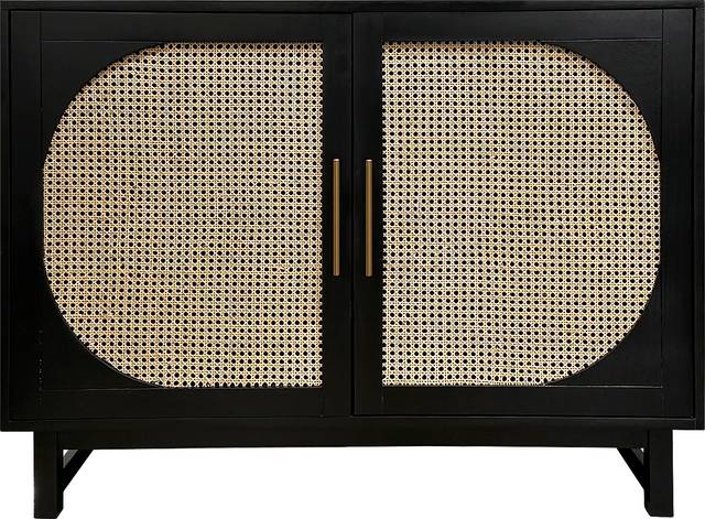 Willowa Black Accent Cabinet - Thumbnail - Image 1