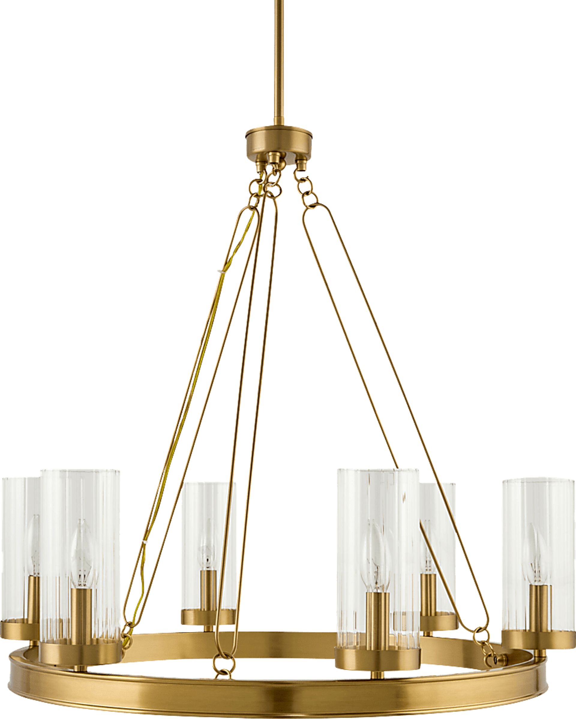 Willowares Brass Chandelier - Image 1