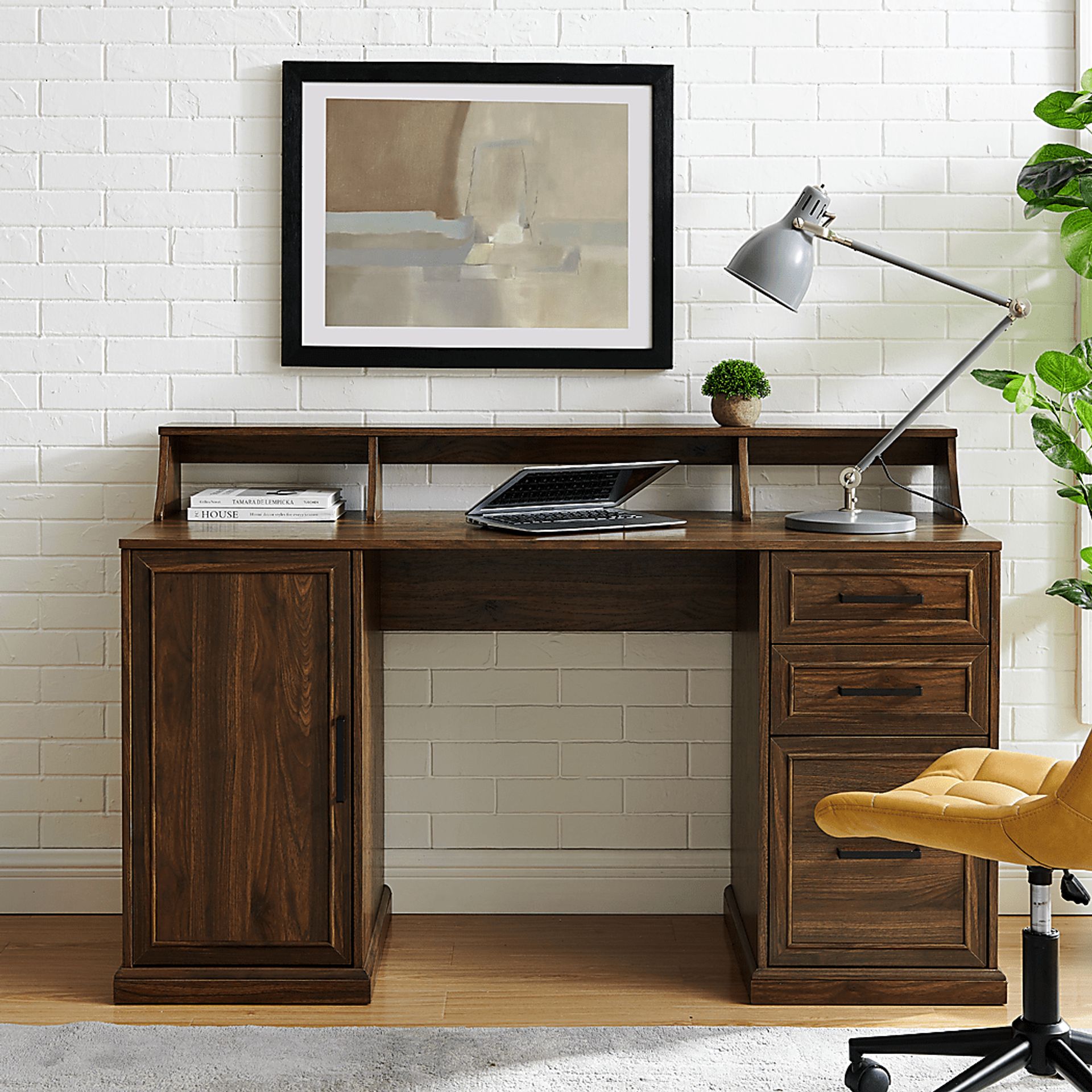 Willowbrae Walnut Desk - Image 4