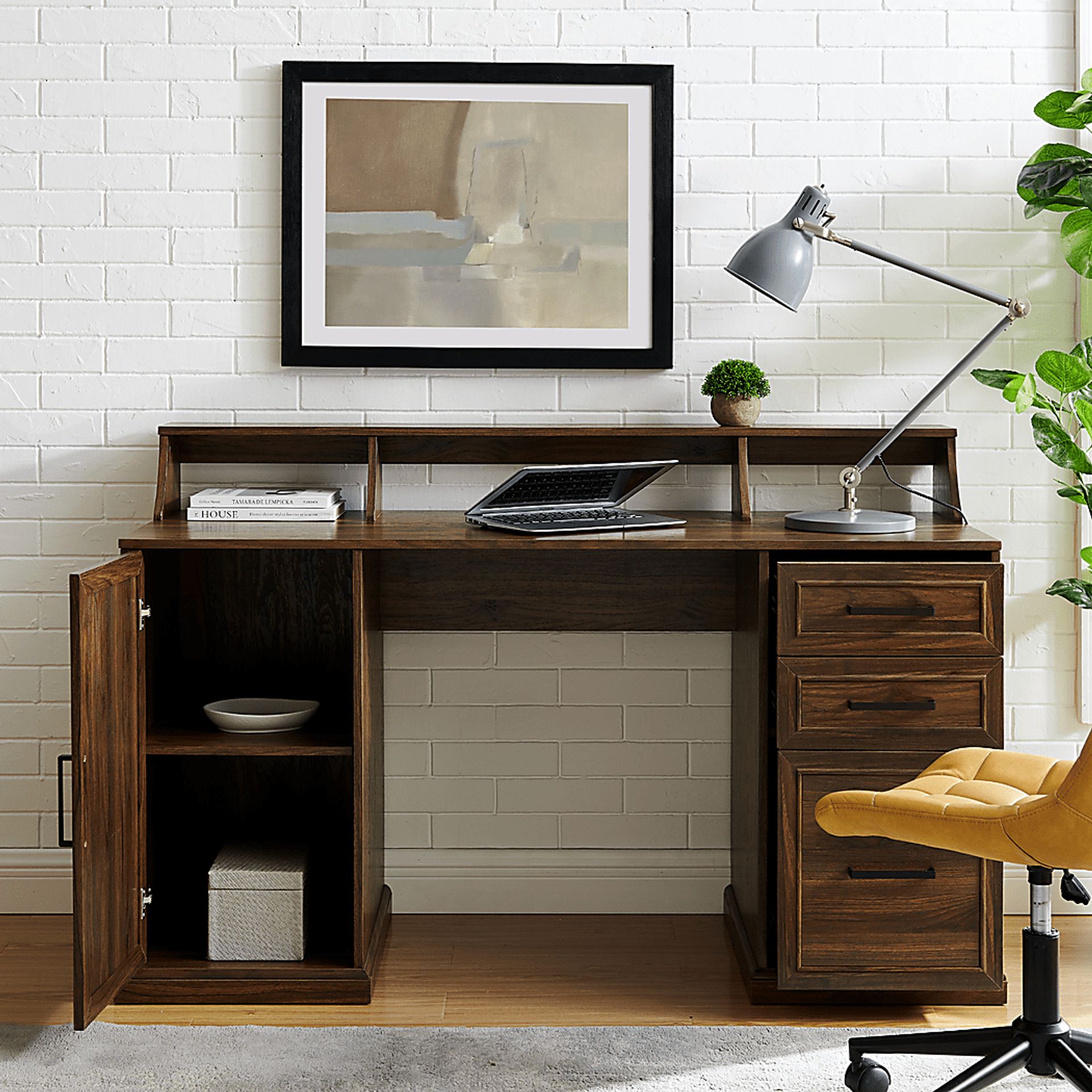 Willowbrae Walnut Desk - Image 5