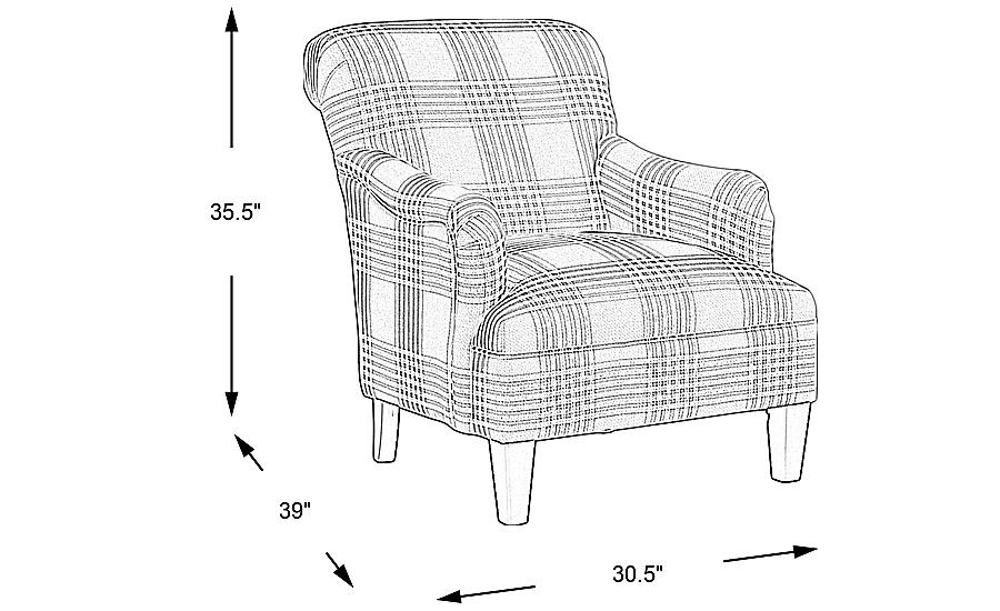 Willowbrook Linen Accent Chair Rooms To Go