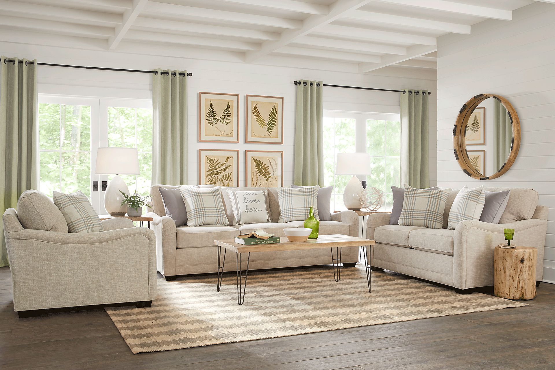 Willowbrook Stone 8 Pc Living Room - Image 1