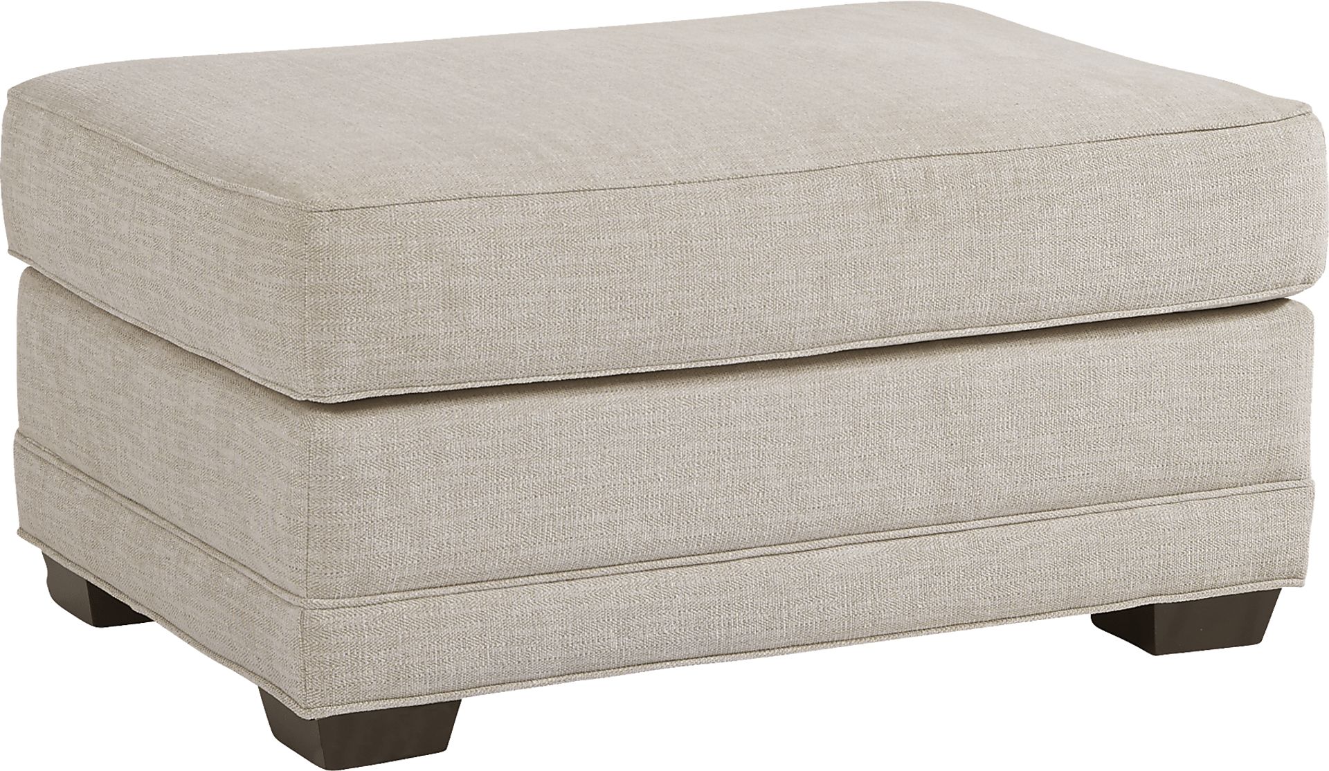 Willowbrook Stone Ottoman - Image 1