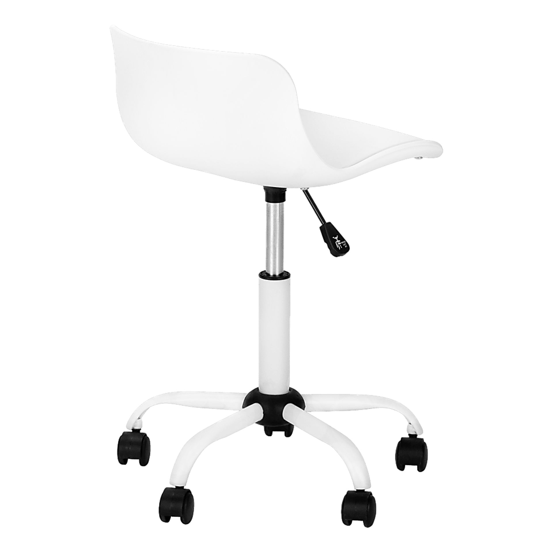 Willowcrossing White Office Chair - Image 3