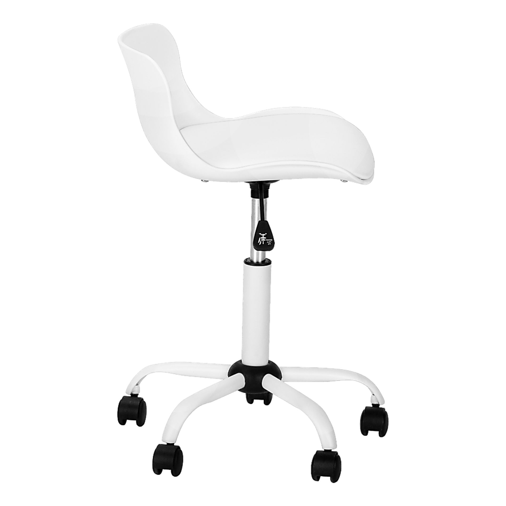 Willowcrossing White Office Chair - Image 4