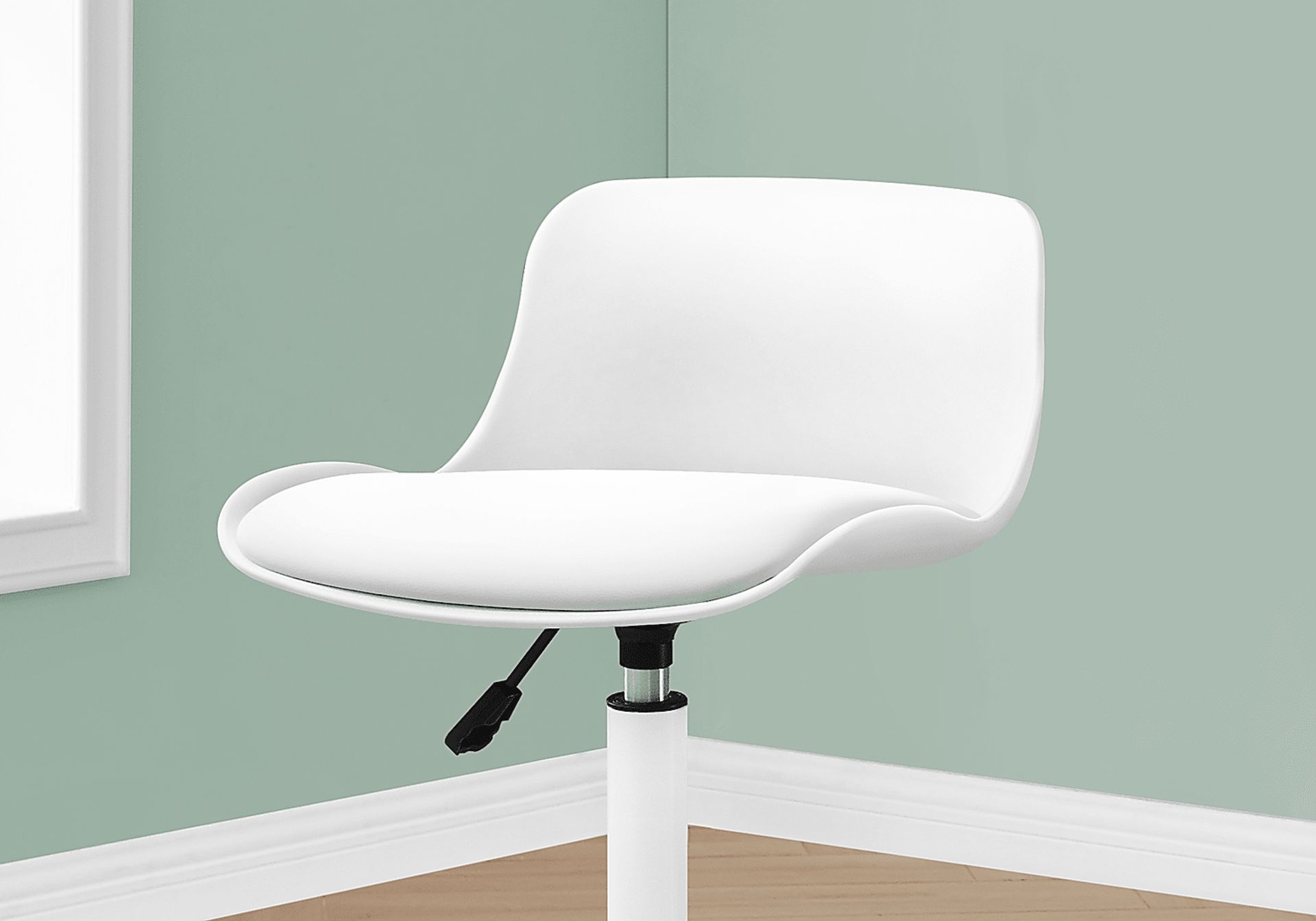 Willowcrossing White Office Chair - Image 8
