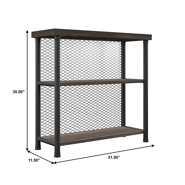 Willowmeade Brown Bookcase - Thumbnail - Image 9