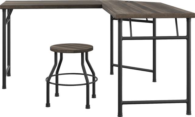 Willowmeade Brown Desk - Thumbnail - Image 2