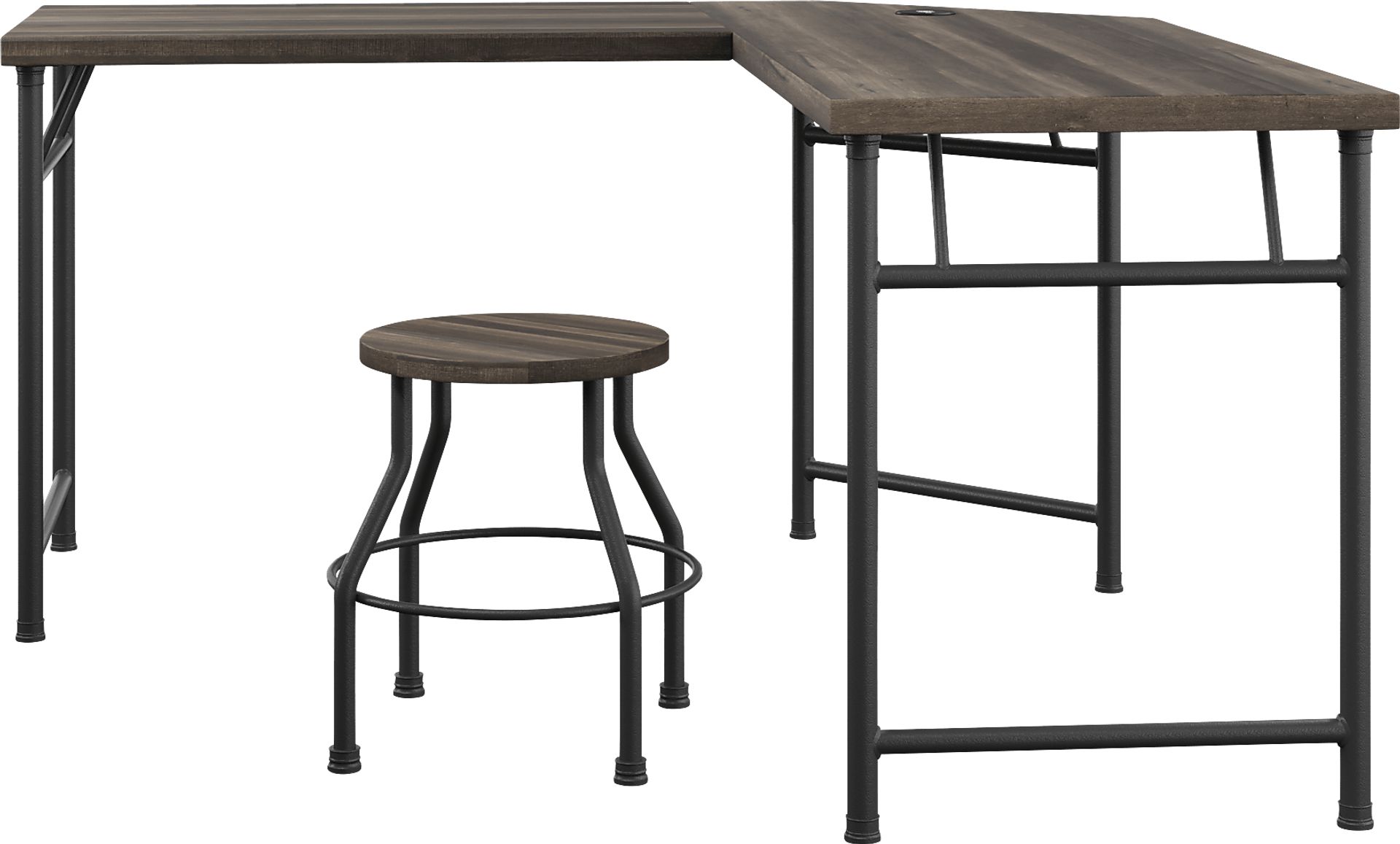 Willowmeade Brown Desk - Image 2