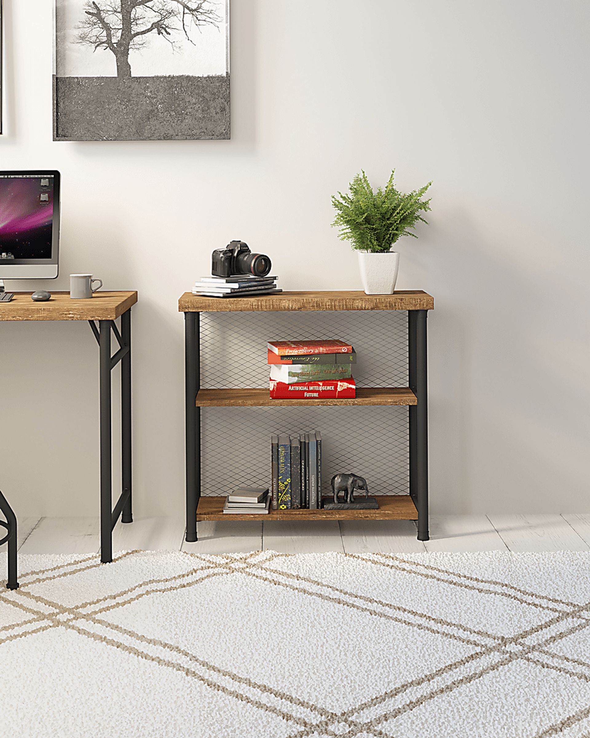 Willowmeade Oak Bookcase - Image 7