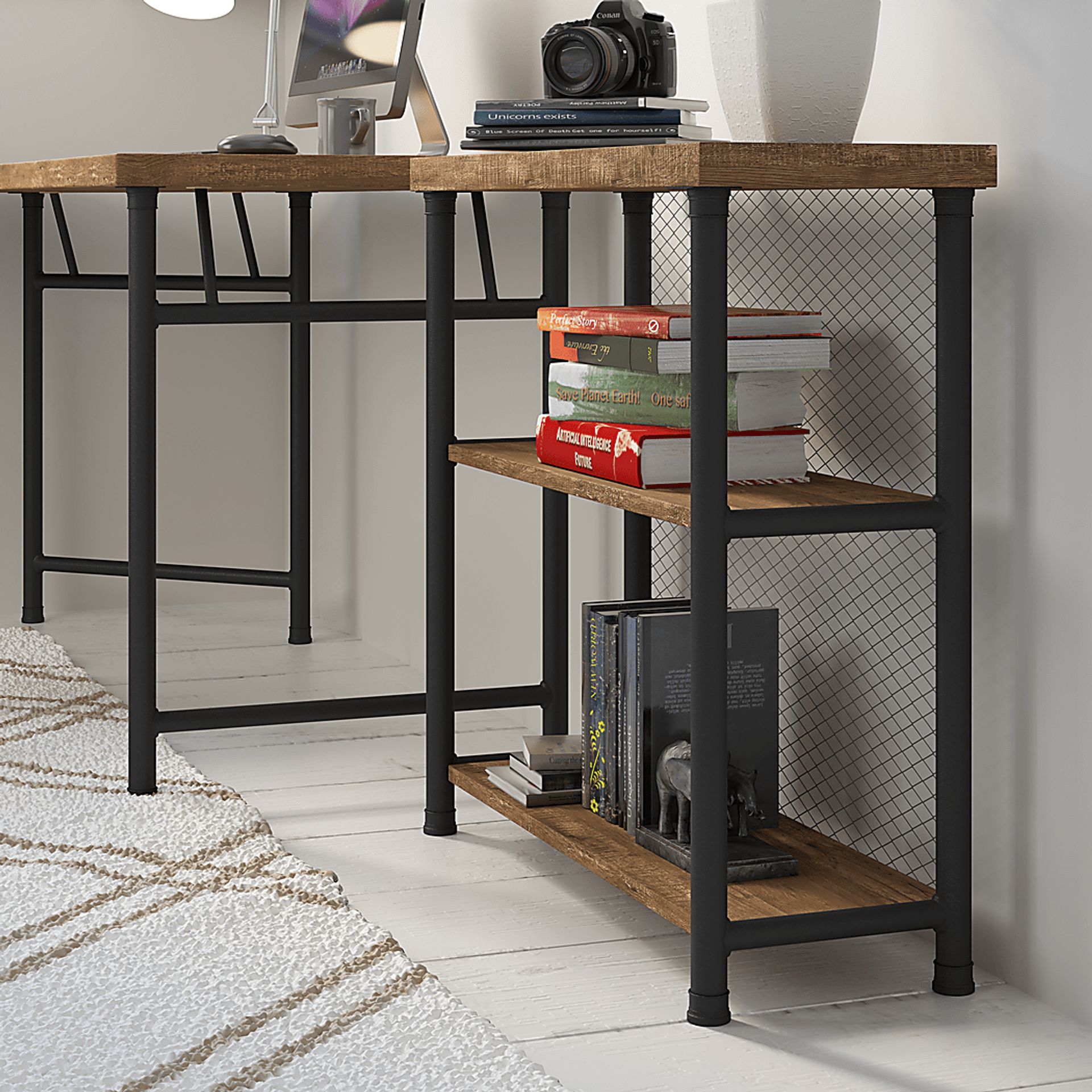 Willowmeade Oak Bookcase - Image 8