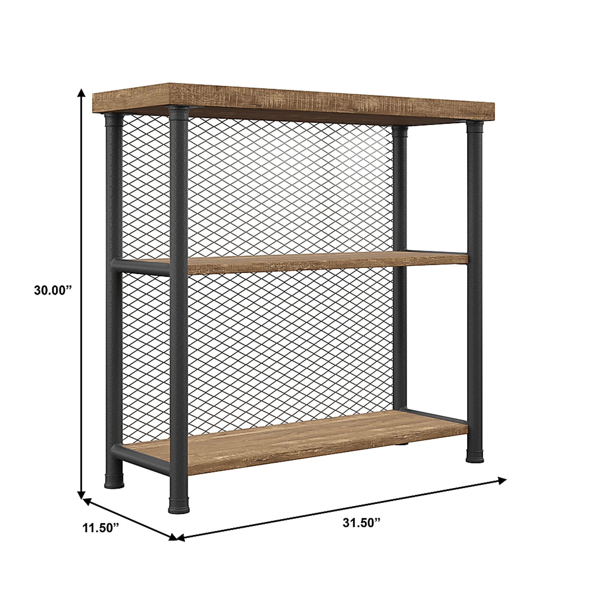 Willowmeade Oak Bookcase - Image 9