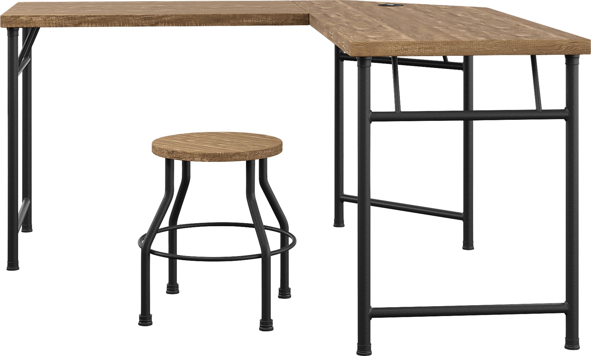 Willowmeade Oak Desk - Image 2