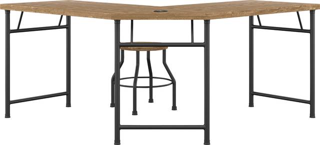 Willowmeade Oak Desk - Thumbnail - Image 3