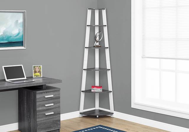 Willomet White Bookcase - Thumbnail - Image 2