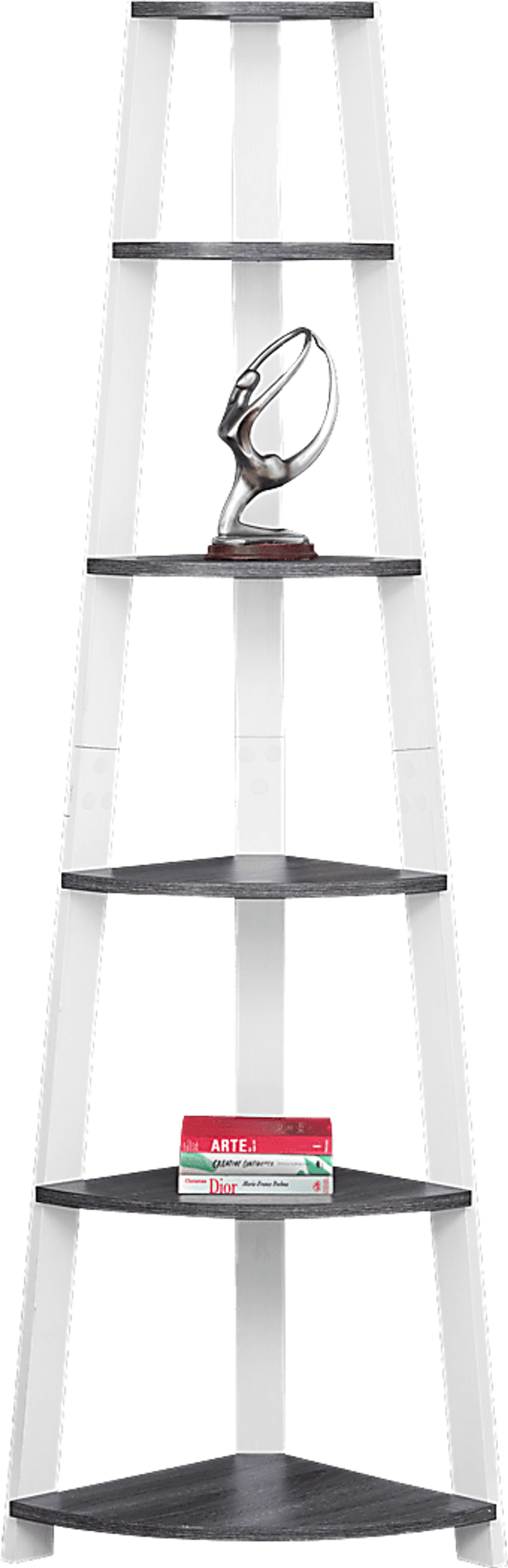 Willomet White Bookcase - Image 1