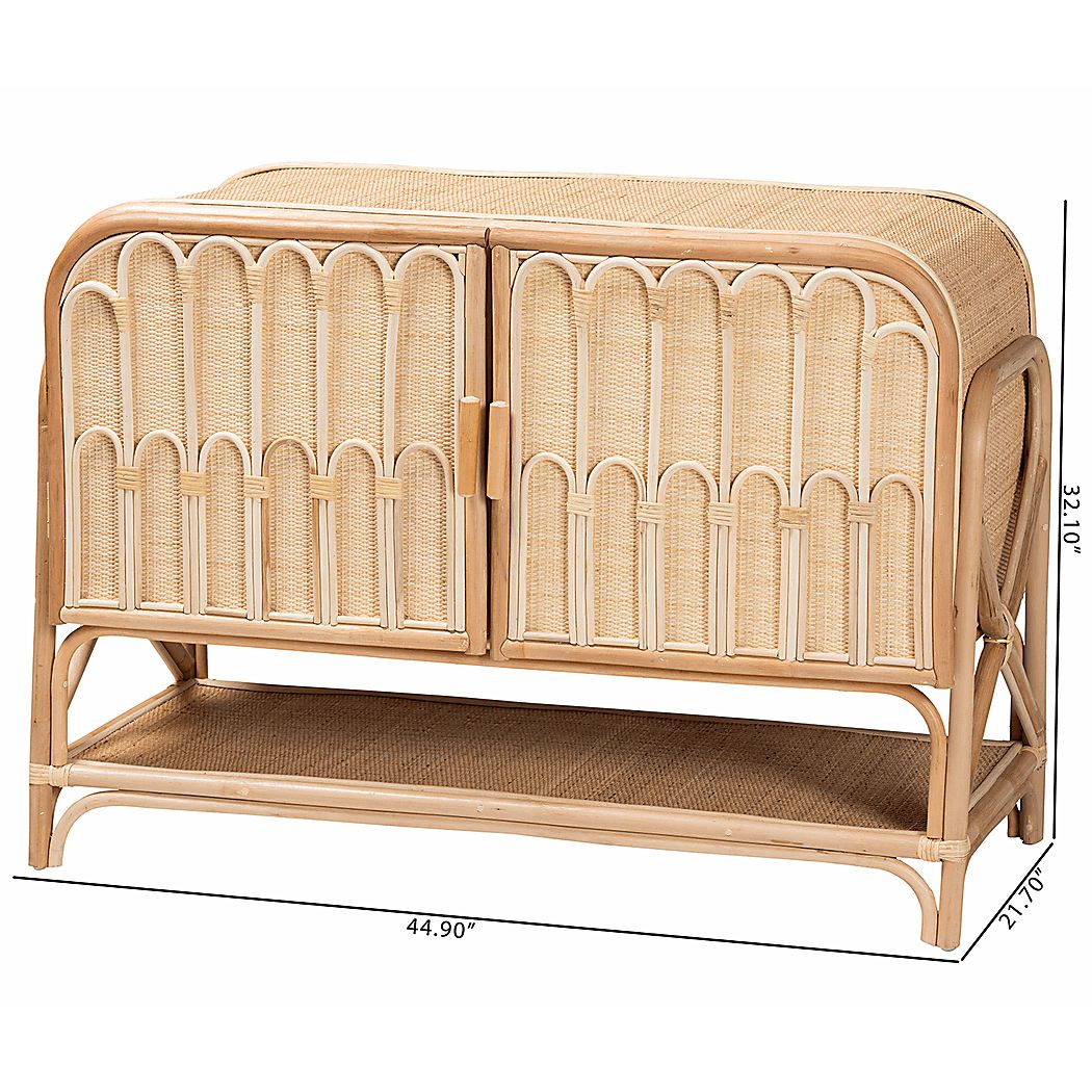 Willowpark Brown Accent Cabinet - Thumbnail 5