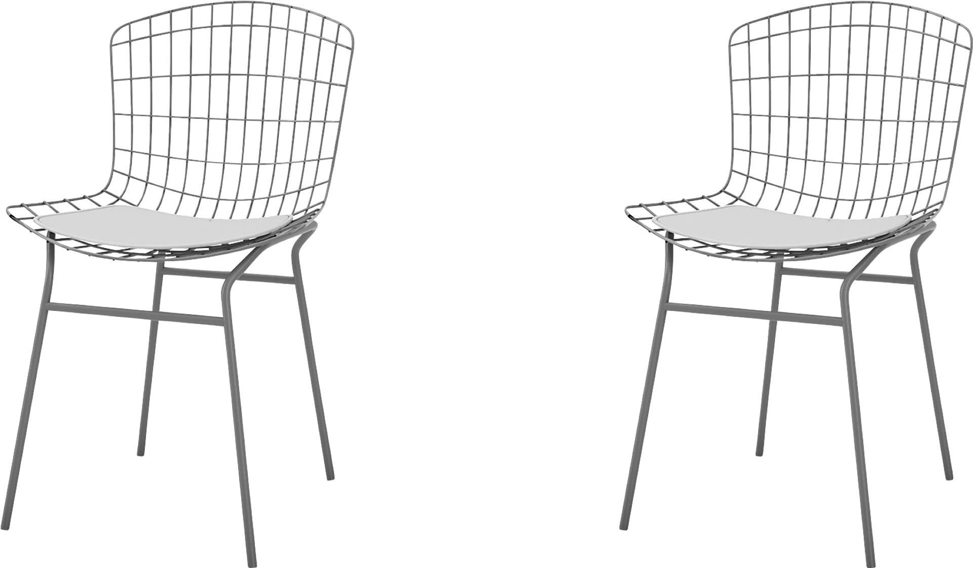 Willowrun White Side Chair, Set of 2 - Image 1