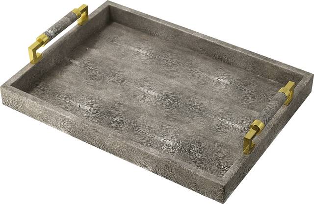 Willowstem I Gray Tray - Thumbnail - Image 1
